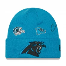 Carolina Panthers - Identity Cuffed NFL Zimná čiapka