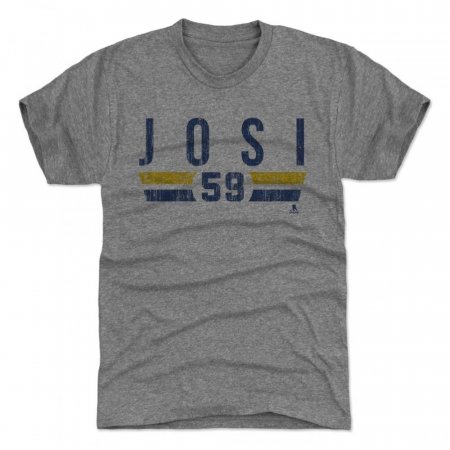 Nashville Predators - Roman Josi Font NHL T-Shirt