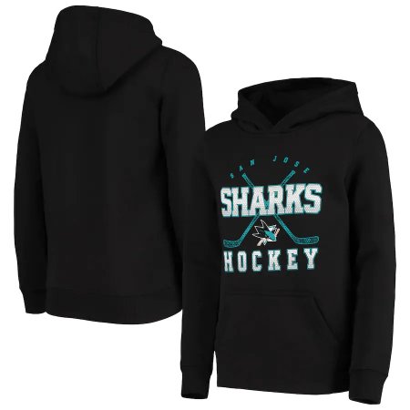San Jose Sharks Youth - Digital NHL Sweatshirt