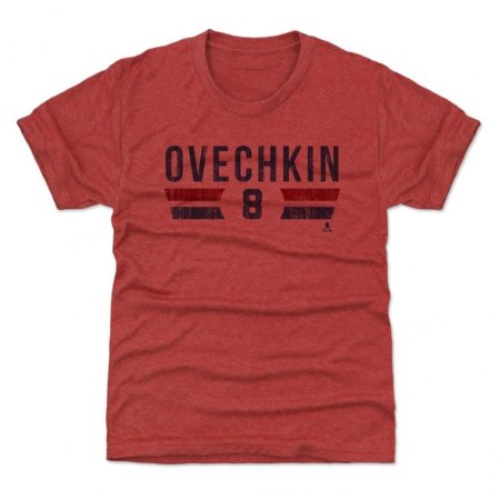 Washington Capitals Youth - Alexander Ovechkin Font NHL T-Shirt