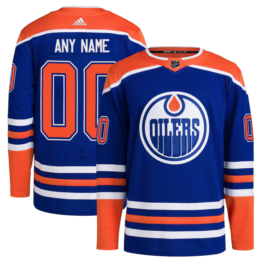 Edmonton Oilers Adizero Authentic Pro Alternate NHL Trikot/Name - Main Image