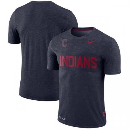 Cleveland Indians - Slub Stripe MLB T-Shirt