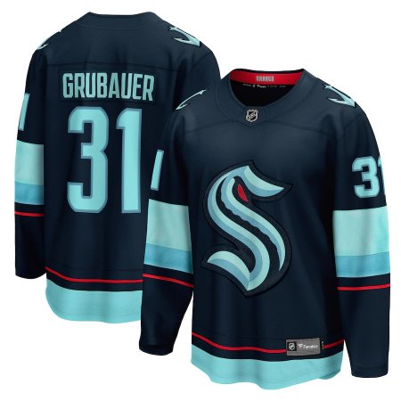 Seattle Kraken - Philipp Grubauer Breakaway Home NHL Jersey - Wielkość: 3XL