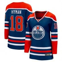Edmonton Oilers Dámský - Zach Hyman Breakaway Home NHL Dres