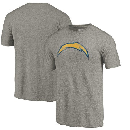 Los Angeles Chargers - Distressed Tri-Blend NFL T-Shirt