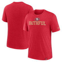 San Francisco 49ers - Blitz Tri-Blend NFL T-Shirt
