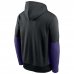 Baltimore Ravens - Color Block NFL Mikina s kapucí