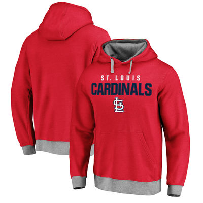 St. Louis Cardinals - Elevation Tri-Blend MLB Mikina s kapucí