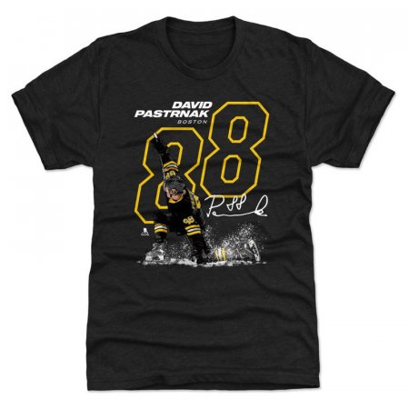 Boston Bruins - David Pastrnak Outline NHL T-Shirt