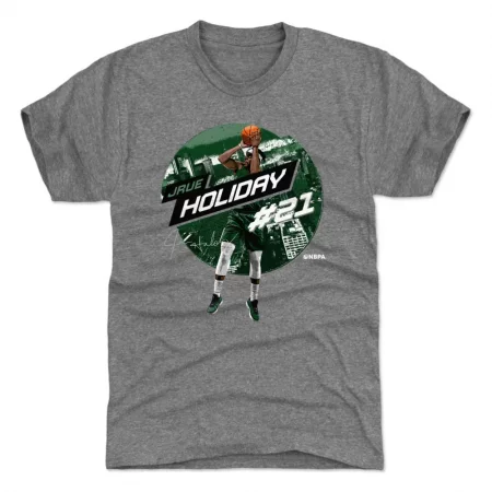 Milwaukee Bucks - Jrue Holiday Emblem NBA T-Shirt