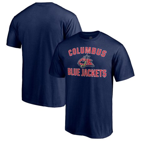 Columbus Blue Jackets - Reverse Retro Victory NHL T-Shirt - Size: L/USA=XL/EU