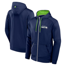 Seattle Seahawks - Defender Full-zip NFL Sweatshirt