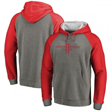 Houston Rockets - Distressed Logo Tri-Blend NBA Hoodie
