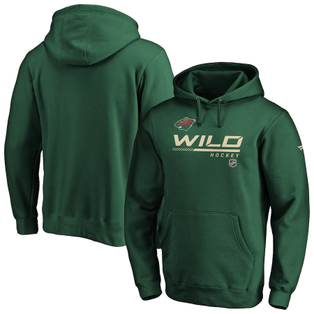 Minnesota Wild - Authentic Pro Core NHL Mikina s kapucí
