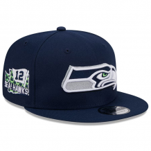 Seattle Seahawks - 2024 Draft College Navy 9Fifty NFL Šiltovka