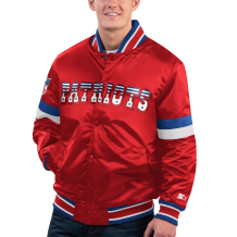 New England Patriots - Full-Snap Varsity Satin NFL Jacket