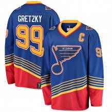 St. Louis Blues - Wayne Gretzky Retired Breakaway NHL Jersey