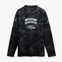 Baltimore Ravens - 2026 Salute To Service Lightweight NFL Bluza z kapturem