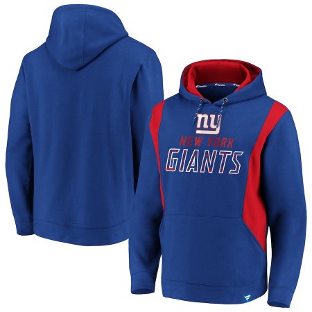 New York Giants - Color Block NFL Mikina s kapucí