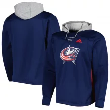 Columbus Blue Jackets - Skate Lace Primeblue NHL Mikina s kapucňou