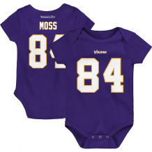 Minnesota Vikings Infant - Randy Moss Player NFL Body Set