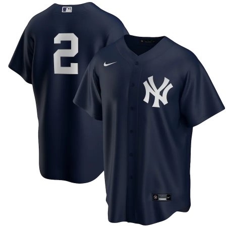 New York Yankees - Derek Jeter Alternate Replica MLB Jersey