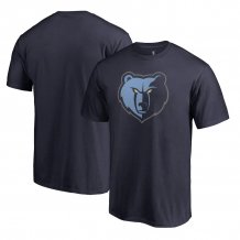 Memphis Grizzlies - Primary Logo Navy NBA T-shirt