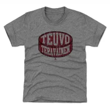 Carolina Hurricanes Kinder - Teuvo Teravainen Puck Gray NHL T-Shirt