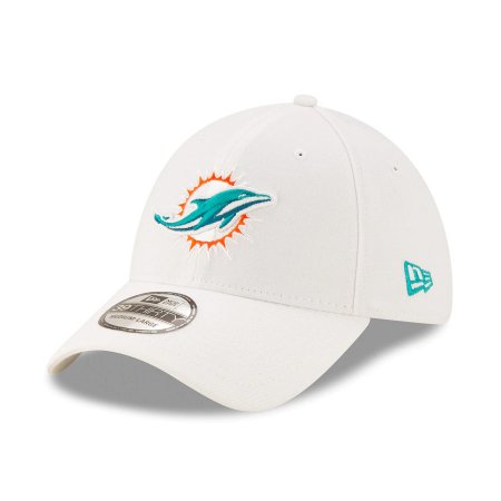 Miami Dolphins - White Iced 39Thirty NFL Hat