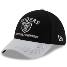 Las Vegas Raiders - 2025 Draft 39Thirty Black NFL Hat