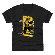 Boston Bruins Youth - David Pastrnak Vertical NHL T-Shirt