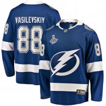 Tampa Bay Lightning - Andrei Vasilevskiy 2021 Stanley Cup Champions Home NHL Jersey
