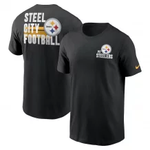 Pittsburgh Steelers - Blitz Essential Black NFL T-Shirt