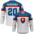 Slovensko - Juraj Slafkovsky 2022 Replica Fan Dres Biely