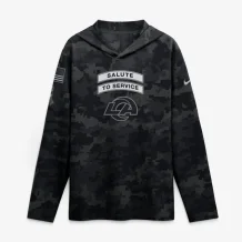Los Angeles Rams - 2026 Salute To Service Lightweight NFL Bluza z kapturem