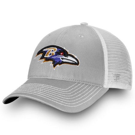 Baltimore Ravens - Fundamental Trucker Gray/White NFL Czapka