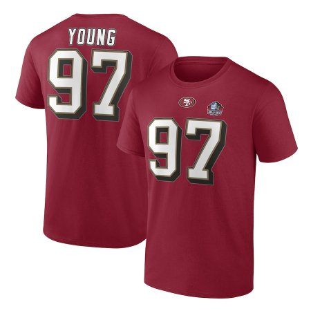 San Francisco 49ers - Bryant Young Hall of Fame NFL T-shirt