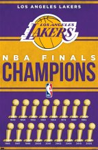 Los Angeles Lakers - NBA Champions Poster