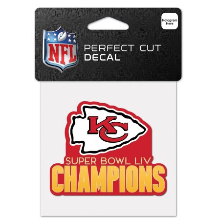 Kansas City Chiefs - Super Bowl LIV Champs Perfect NFL Sticker