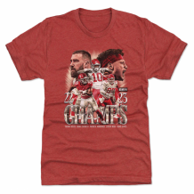 Kansas City Chiefs - Football 2023 Vintage Red NFL T-Shirt