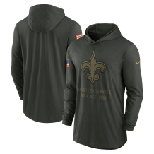 New Orleans Saints - 2025 Salute To Service Lightweight NFL Bluza z kapturem