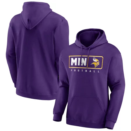 Minnesota Vikings - Hustle Pullover NFL Bluza z kapturem