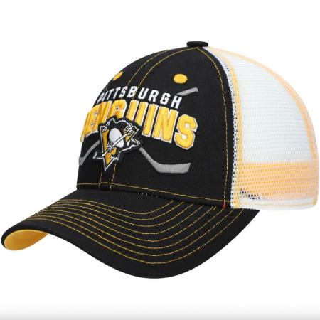 Pittsburgh Penguins Youth - Core Lockup Trucker NHL Hat