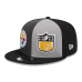 Pittsburgh Steelers - 2023 Sideline Gray 9Fifty NFL Šiltovka