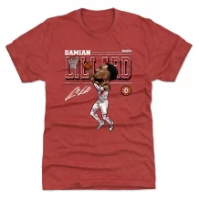 Portland Trail Blazers - Damian Lillard Cartoon NBA T-Shirt