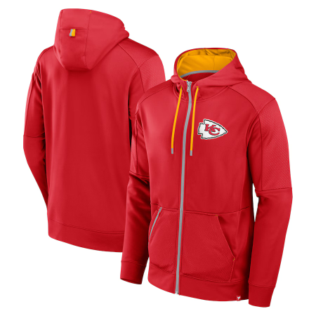 Kansas City Chiefs - Defender Full-zip NFL Mikina s kapucí