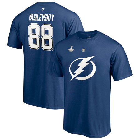 Tampa Bay Lightning - Andrei Vasilevskiy 2021 Stanley Cup Champs NHL T-shirt