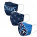 Tennessee Titans - Sport Team 3-pack NFL face mask