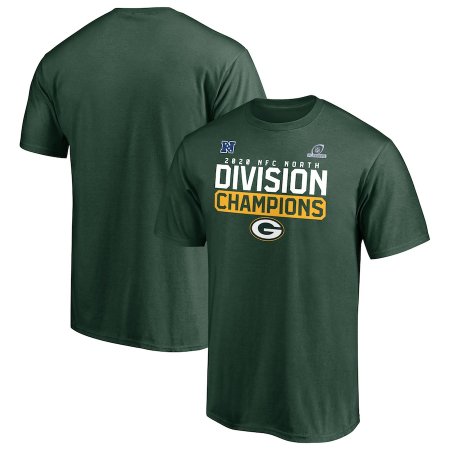 Green Bay Packers - 2020 NFC North Division Champions NFL T-Shirt