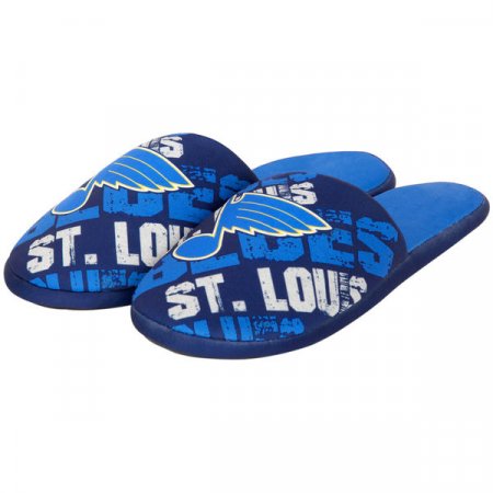 St. Louis Blues Dziecięcy - Wordmark Printed NHL Kapcie